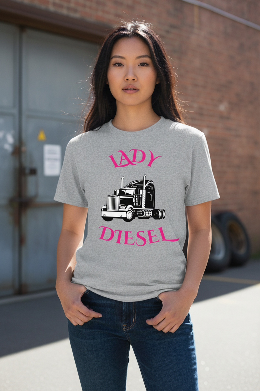Lady Diesel - Women’s Graphic Tee Lady Diesel - Women’s Graphic Tee