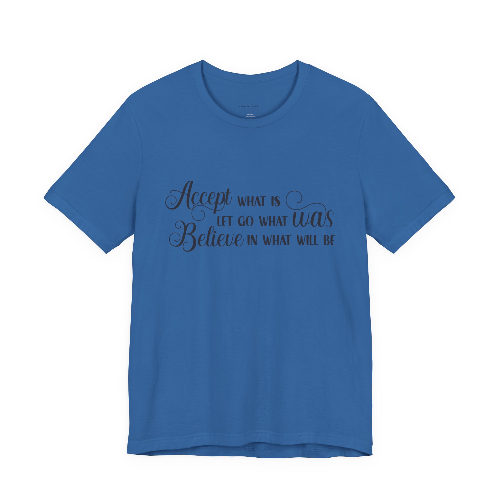 inspirational quote graphic t shirt “accept let go believe” inspirational quote graphic t shirt “accept let go believe”