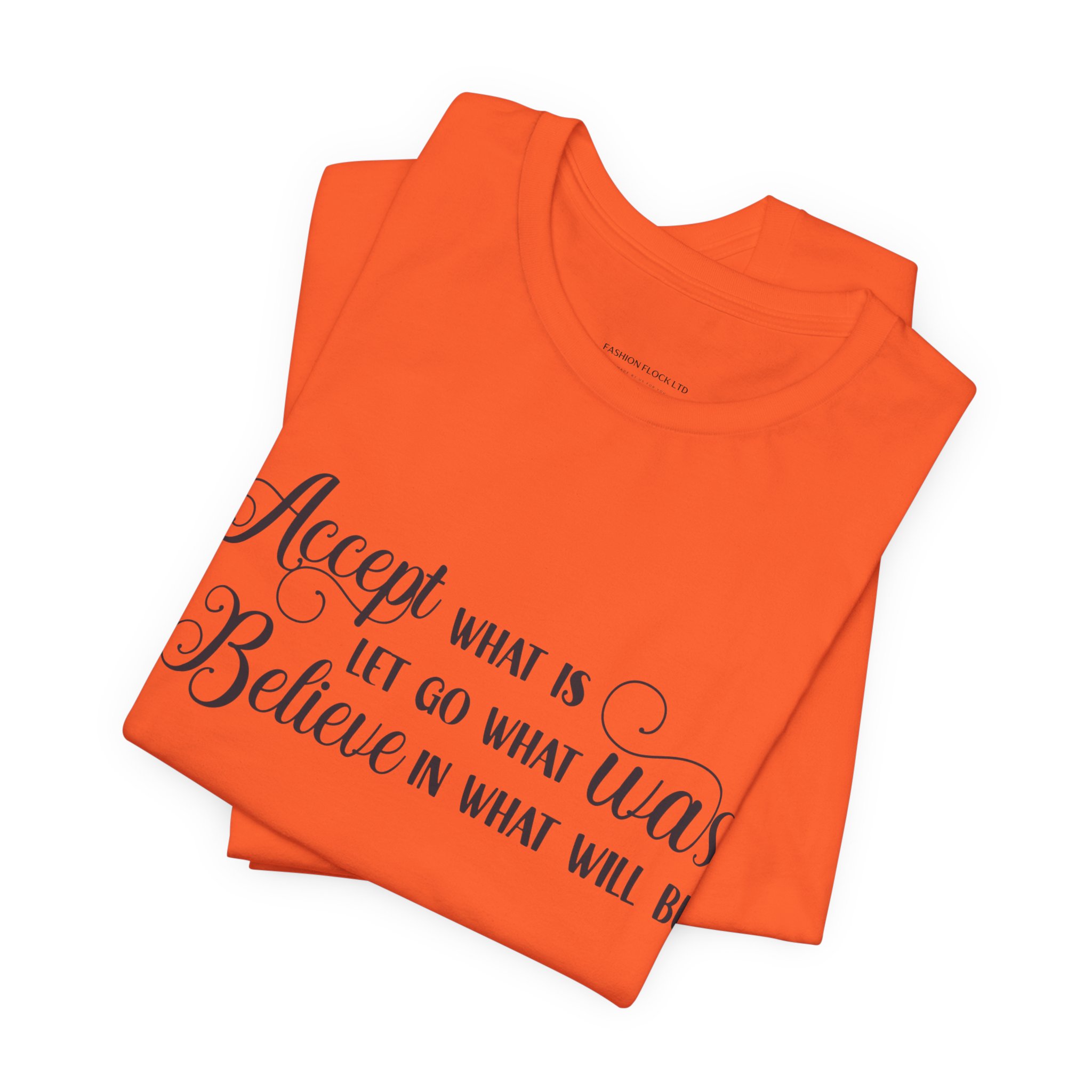 inspirational quote graphic t shirt “accept let go believe” inspirational quote graphic t shirt “accept let go believe”