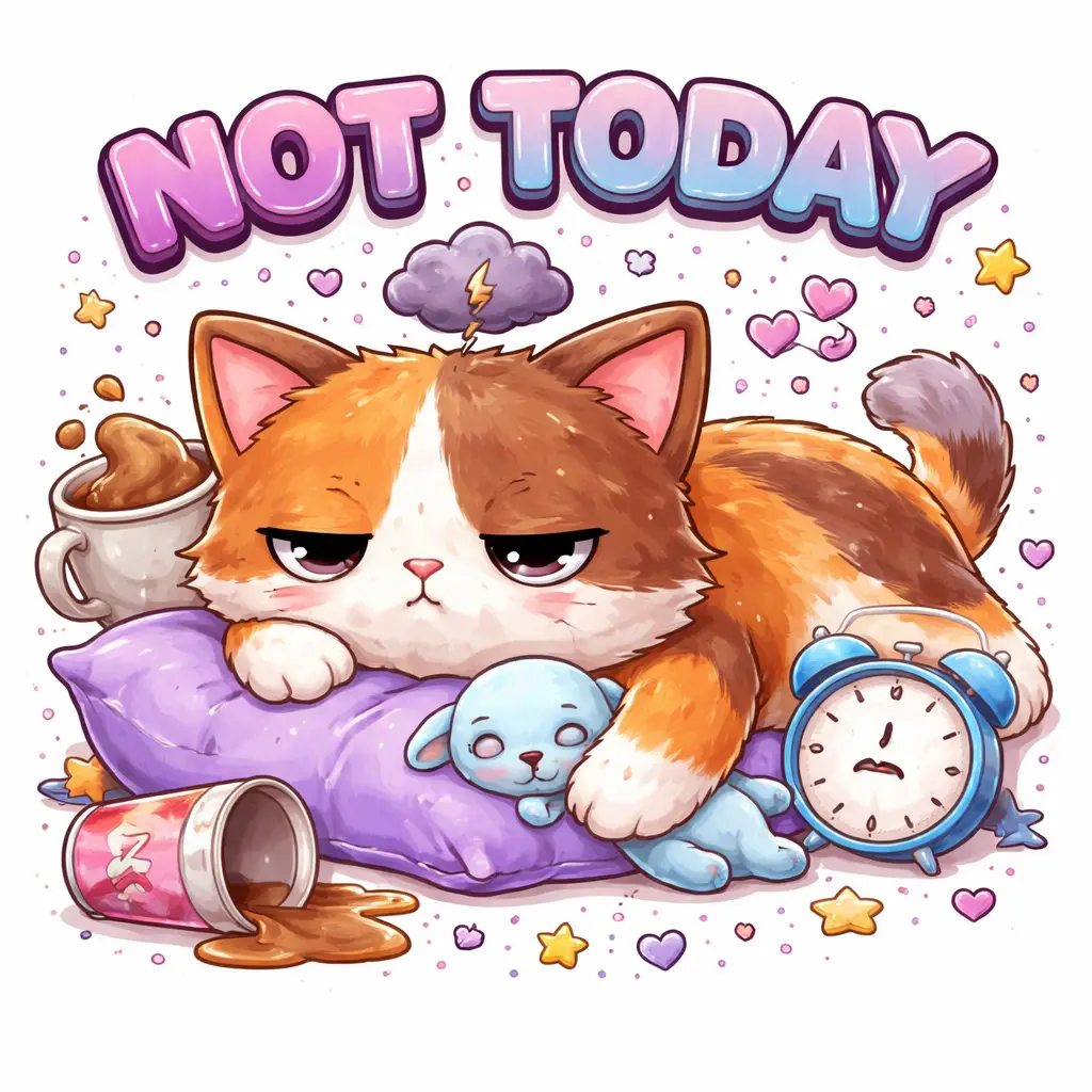 not today grumpy cat tee not today grumpy cat tee