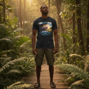 free your mind graphic Tee